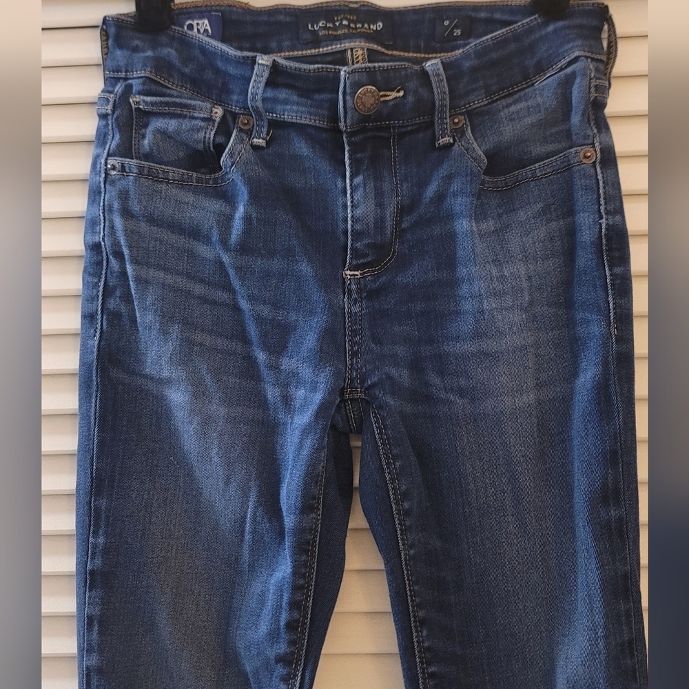 Lucky Brand- Orta Premium Ava Leggings With Pockets - Picture 2 of 5